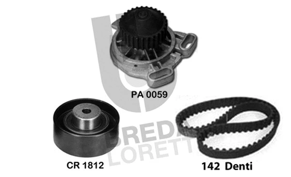 Water Pump & Timing Belt Kit (KPA0707A)