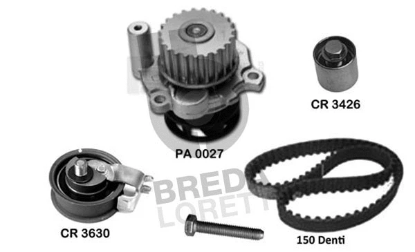 Water Pump & Timing Belt Kit (KPA0730B)