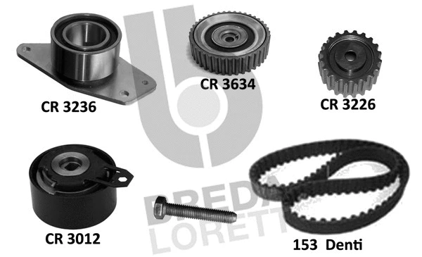 Timing Belt Kit (KCD0774)