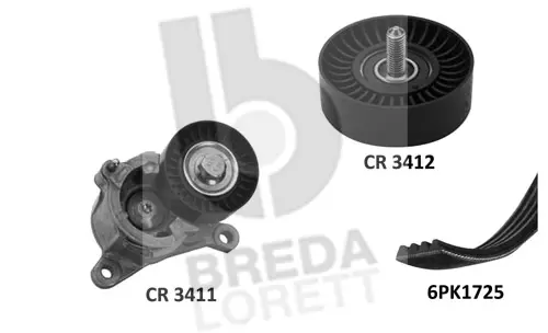 V-Ribbed Belt Set (KCA0022)