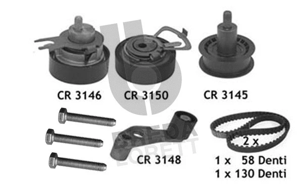 Timing Belt Kit (KCD0288)