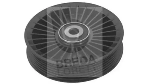 Deflection/Guide Pulley, V-ribbed belt (TOA3114)