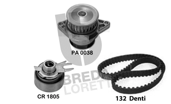 Water Pump & Timing Belt Kit (KPA0142A)