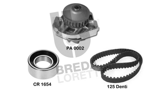 Water Pump & Timing Belt Kit (KPA0586A)