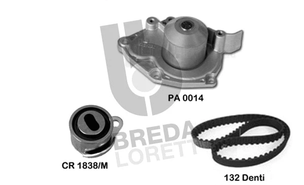 Water Pump & Timing Belt Kit (KPA0803A)