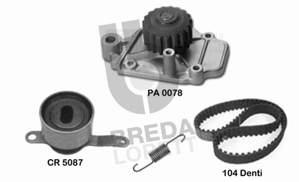 Water Pump & Timing Belt Kit (KPA0176B)