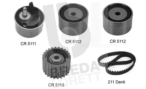 Timing Belt Kit (KCD0185)