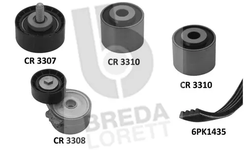 V-Ribbed Belt Set (KCA0021)