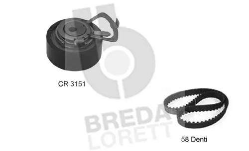 Timing Belt Kit (KCD0222)