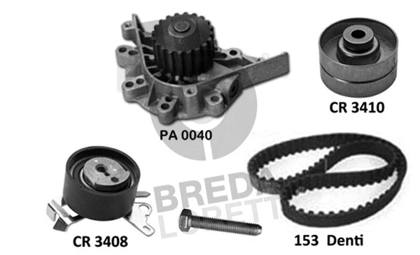 Water Pump & Timing Belt Kit (KPA0788A)