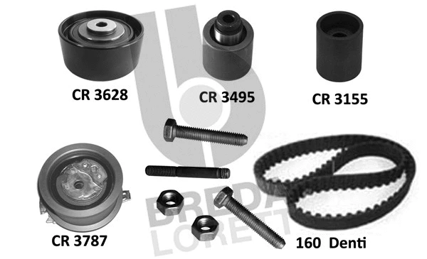 Timing Belt Kit (KCD0791)