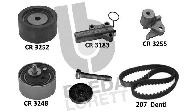 Timing Belt Kit (KCD0793)