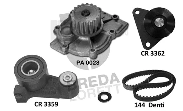 Water Pump & Timing Belt Kit (KPA0403A)
