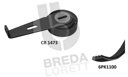 V-Ribbed Belt Set (KCA0014)