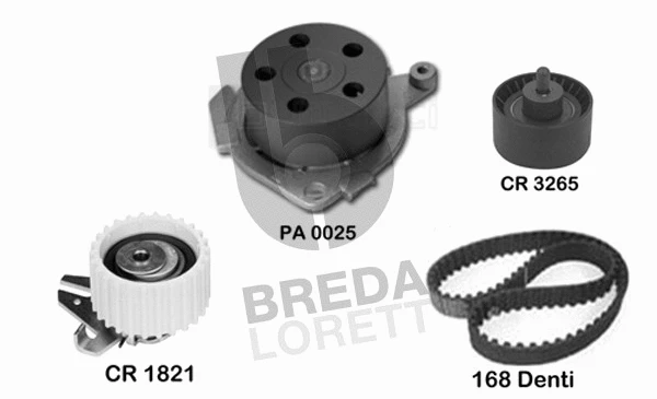 Water Pump & Timing Belt Kit (KPA0096B)