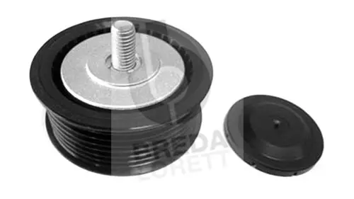 Deflection/Guide Pulley, V-ribbed belt (TOA3493)