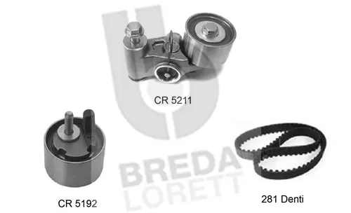 Timing Belt Kit (KCD0188)
