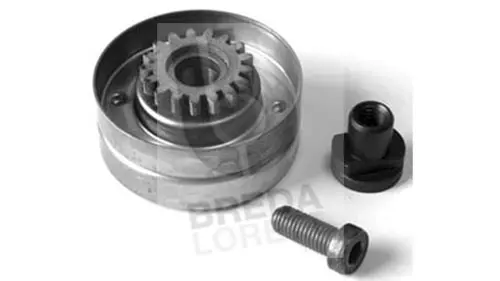 Deflection/Guide Pulley, V-ribbed belt (TOA3188)