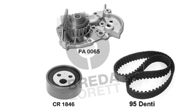Water Pump & Timing Belt Kit (KPA0057C)