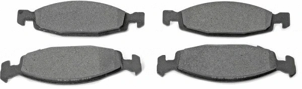 Brake Pad Set, disc brake (5011969B)