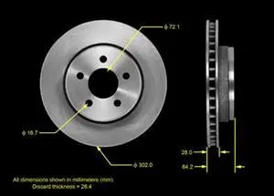 Brake Disc (52109938B)