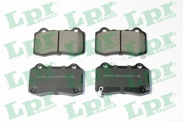 Brake Pad Set, disc brake (05P2255)