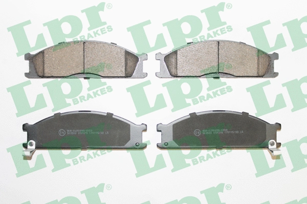 Brake Pad Set, disc brake (05P378)