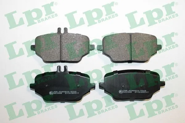 Brake Pad Set, disc brake (05P2217)