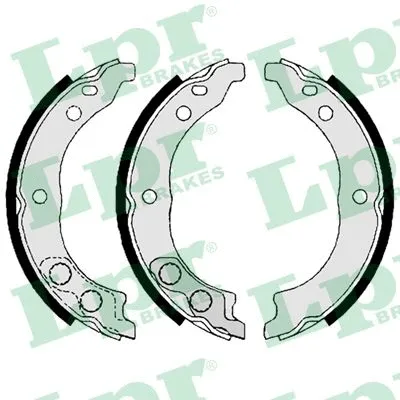 Brake Shoe Set, parking brake (08900)