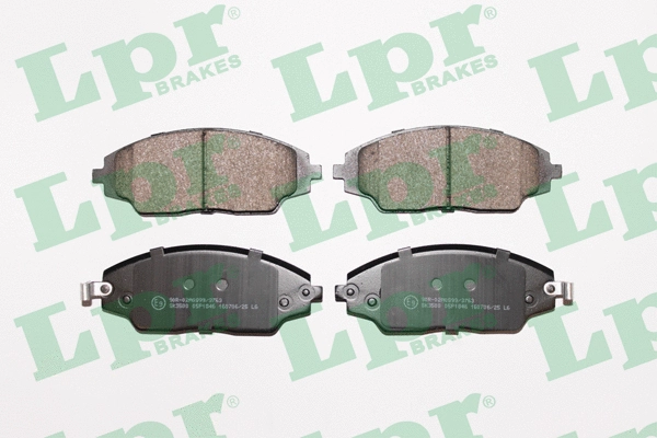 Brake Pad Set, disc brake (05P1846)
