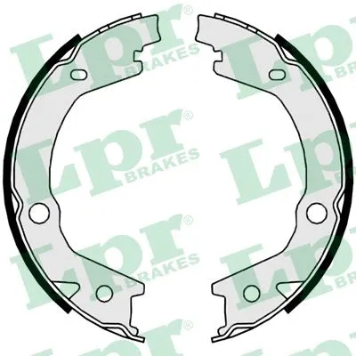 Brake Shoe Set, parking brake (09800)
