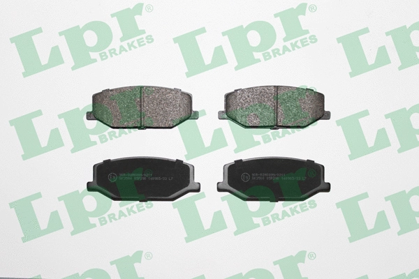 Brake Pad Set, disc brake (05P290)