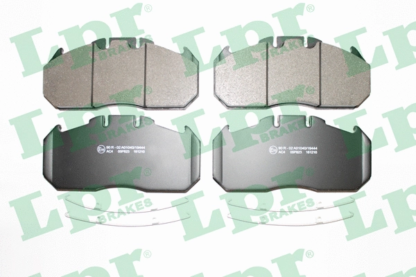 Brake Pad Set, disc brake (05P823)