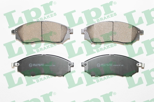 Brake Pad Set, disc brake (05P1406)