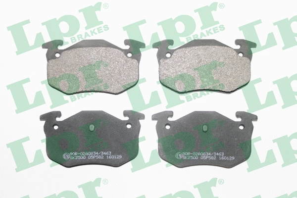 Brake Pad Set, disc brake (05P582)