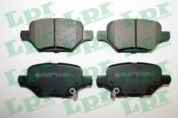 Brake Pad Set, disc brake (05P2177)