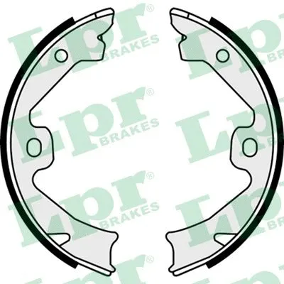 Brake Shoe Set, parking brake (08140)