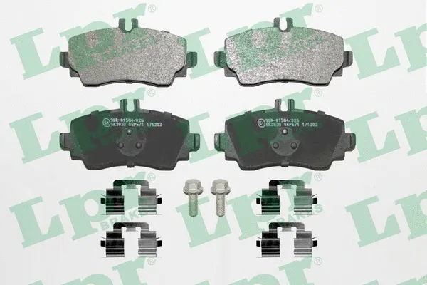 Brake Pad Set, disc brake (05P671K)