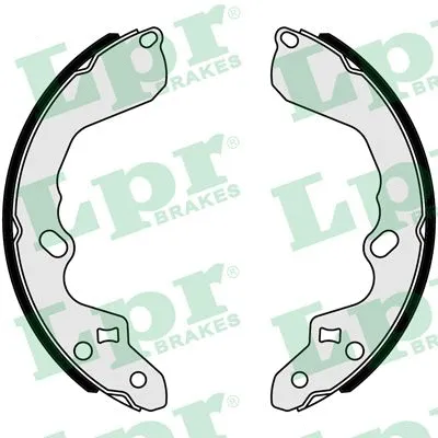 Brake Shoe Set (07190)