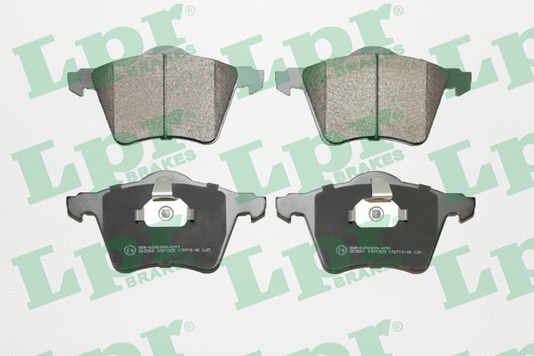 Brake Pad Set, disc brake (05P1525)
