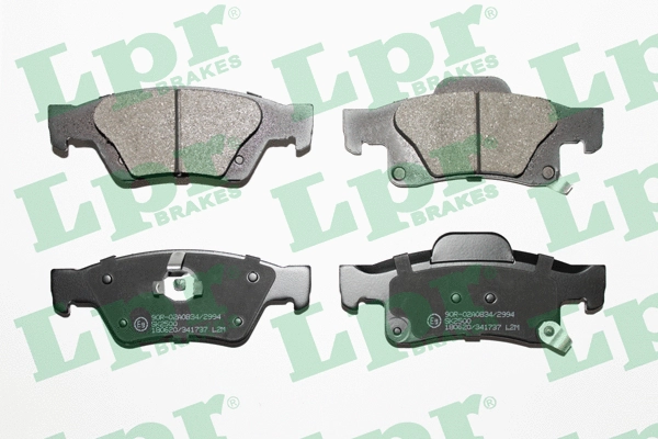 Brake Pad Set, disc brake (05P1737)