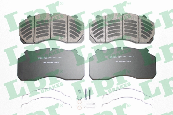 Brake Pad Set, disc brake (05P1182K)