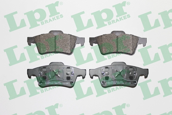 Brake Pad Set, disc brake (05P1189)