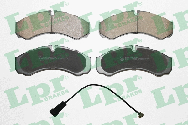 Brake Pad Set, disc brake (05P955A)