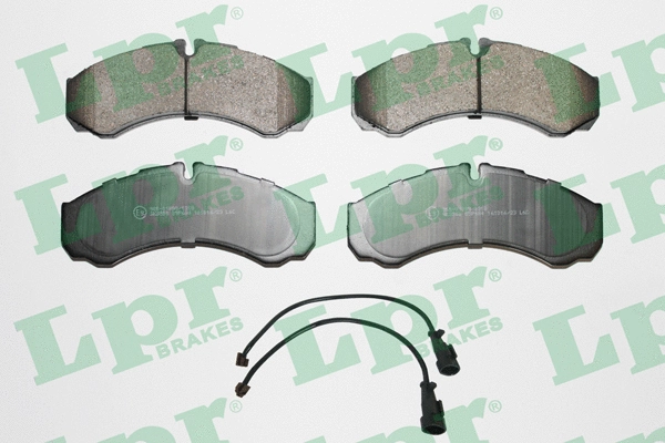 Brake Pad Set, disc brake (05P684E)