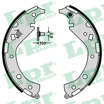 Brake Shoe Set (09170)