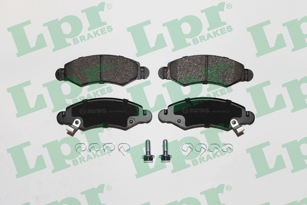 Brake Pad Set, disc brake (05P1280)