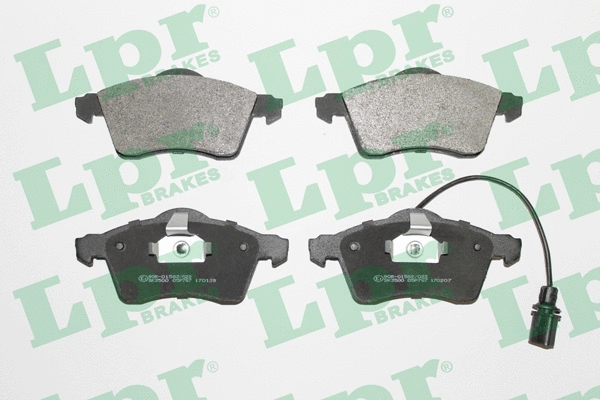 Brake Pad Set, disc brake (05P787)