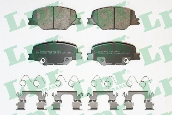 Brake Pad Set, disc brake (05P2107K)