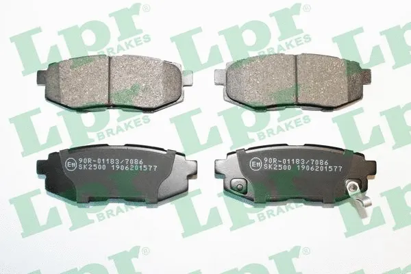 Brake Pad Set, disc brake (05P1577)